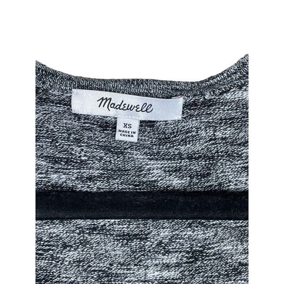 Madewell Summer Ryder - Cardigan Sweater Women’s XS - Gray - Open Front Pockets‎ - Picture 4 of 10